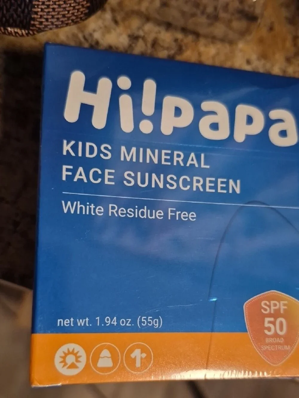 Kids Mineral Face Sunscreen SPF 50 - Blue
